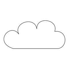 cloud line art