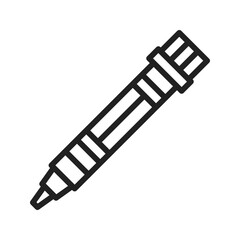 marker icon vector image. Suitable for mobile apps, web apps and print media.