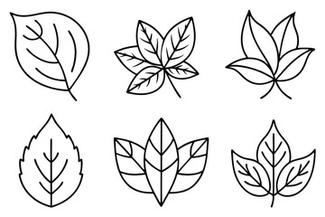 Lilac Leaf Line Art Creative Design for Artistic Expression  