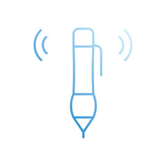 PEN vector icon stock illustration