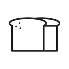 French Bread icon vector image. Suitable for mobile apps, web apps and print media.