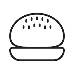 Rolled Bun icon vector image. Suitable for mobile apps, web apps and print media.