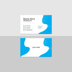 Double-side creative business card Design, Modern and simple business card templet. 