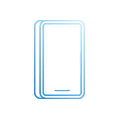 SMART PHONE vector icon stock illustration