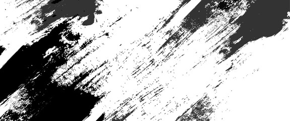 Vector grunge brush strokes texture rough black scratches for wallpaper.