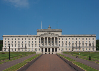 Naklejka premium Stormont Parliament Buildings in Belfast