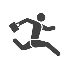 Businessman Jumping icon vector image. Suitable for mobile apps, web apps and print media.