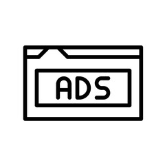 Video Marketing icon vector image. Suitable for mobile apps, web apps and print media.