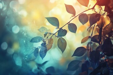 Autumnal Leaves in Soft Light