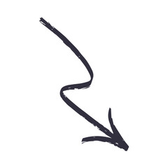Hand Drawn Scribble Doodle Arrow