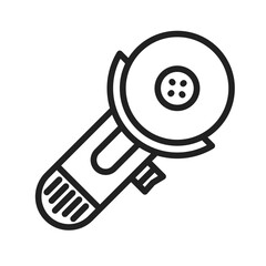 Electric Grinder icon vector image. Suitable for mobile apps, web apps and print media.