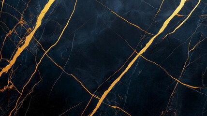 stunning black marble background featuring striking golden veins that create luxurious and elegant appearance, perfect for various design projects