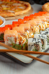 Fresh and delicious sushi with interesting toppings