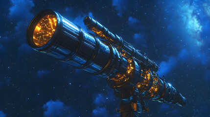 Celestial Telescope Night Sky Observation