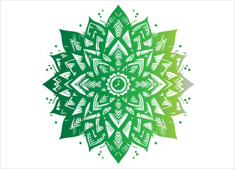 Mandala Round Ornamental Clipart illustration Design 