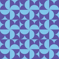 Geometric Vector Seamless Pattern Digital Paper, Abstract Colorful Background for Graphic Design, Scrapbooking, Textile, and Printing Projects