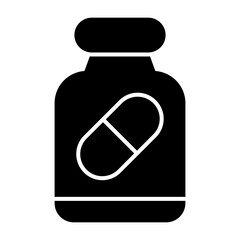 Pill Bottle Icon