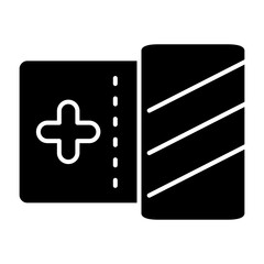 Fototapeta premium Bandage Icon
