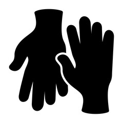 Medical Gloves Icon