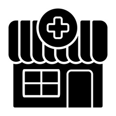 Obraz premium Pharmacy Store Icon