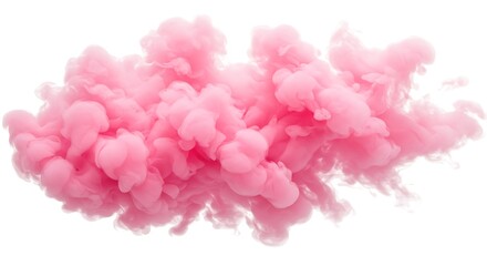 Fototapeta premium Roseate Cloud Bloom AI Generated