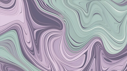 Fondo abstracto de color morado y verde con ondas