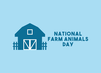 National Farm Animals Day. April.