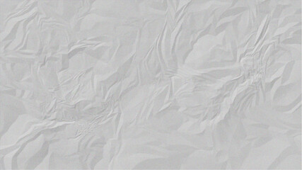 Abstract gray crumpled paper seamless texture. An abstract close-up of white and gray crumpled and creased paper texture background.
