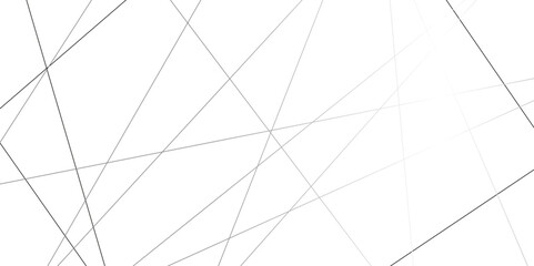 Abstract geometric random chaotic lines background. luxury modern technology concept diagonal line. geometric pattern square and triangle line shape. white stripe paper texture, minimal vector line.