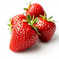 strawberry isolated on white background