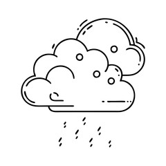cloud icon, cloud vector illustration-simple illustration of cloud, perfect for cloud logos and icons