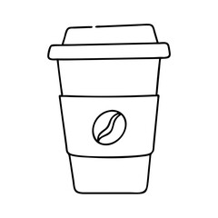 coffee cup icon, coffee cup vector illustration-simple illustration of coffee cup, perfect for coffee cup logos and icons