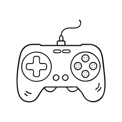 game controller icon, game controller vector illustration-simple illustration of game controller, perfect for game controller logos and icons
