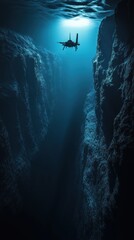Exploration of deep ocean trench using hightech underwater drone