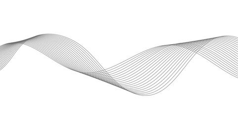 Abstract wave line for banner, wallpaper background with wave design.	