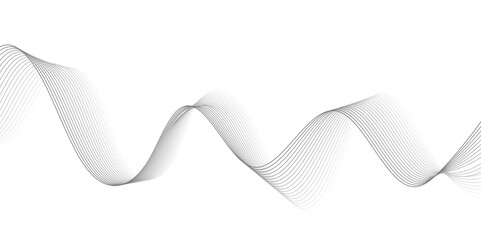 Abstract wave line for banner, wallpaper background with wave design.	