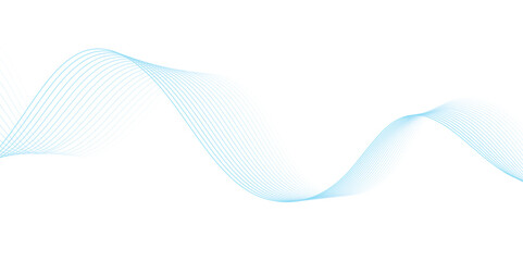 Abstract wave line for banner, wallpaper background with wave design.	
