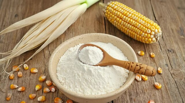 Whole grain cornmeal, a healthy natural sweetener. Gluten-free and sugarless with a low glycemic index. A diabetic-friendly baking option.