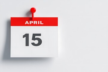 April Calendar Simple Joy