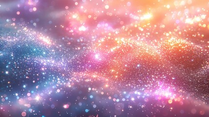 Fototapeta premium Abstract swirling glitter backdrop