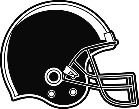 recommend clip art: Football Helmet Protection Game Sport Equipment, football helmet flat icon, Helmets black Clip art