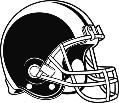 recommend clip art: Football Helmet Protection Game Sport Equipment, football helmet flat icon, Helmets black Clip art