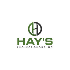 full color gradient letter initial logo with white background