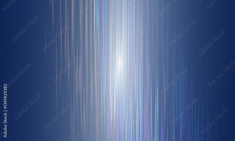 Poster blue geometric shape abstract technology lines on black background