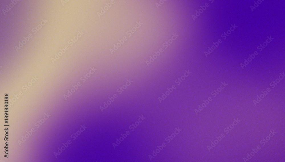 Poster Purple Gradient background colors with noise effect Grain Wallpaper Grainy noisy textured blurry texture abstract Digital noise gradient. 70s, 80s style. Abstract lo-fi background