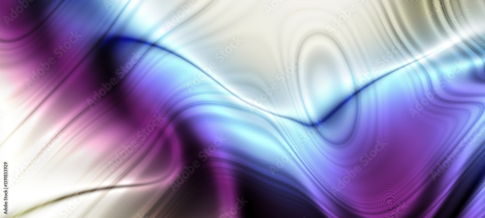 Poster Abstract Waves of Colorful Textures in Constant Motion and Captivating Flowing Forms