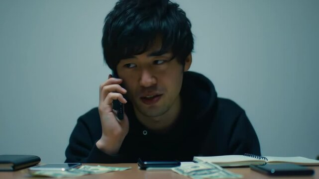 オレオレ詐欺のかけ子
