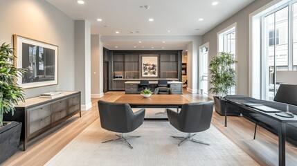 Sophisticated Lobby Interior Design