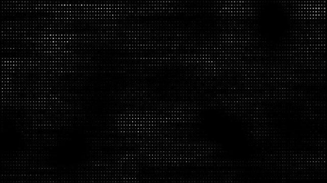 Abstract pixels motion. Techology science background. Dynamic fluid flow. Halftone gradient.