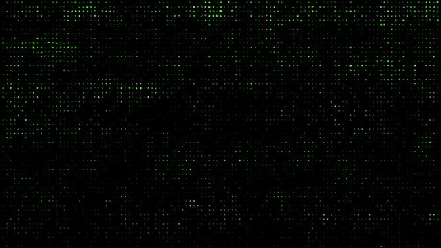 Abstract pixels motion. Techology science background. Dynamic fluid flow. Halftone gradient.